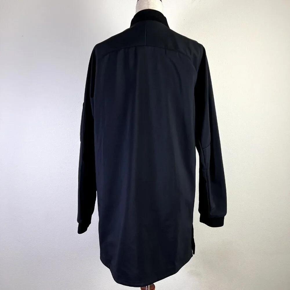 Nike F.C. Jacket Mens Small S Black Bristol Parka Coat Soccer FC Futbol Football